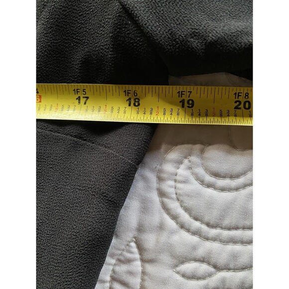 Avant Garde Sheer Long Black Suit Jacket Sz 10 Chiffon Evening Event Artsy D30 - Picture 8 of 10